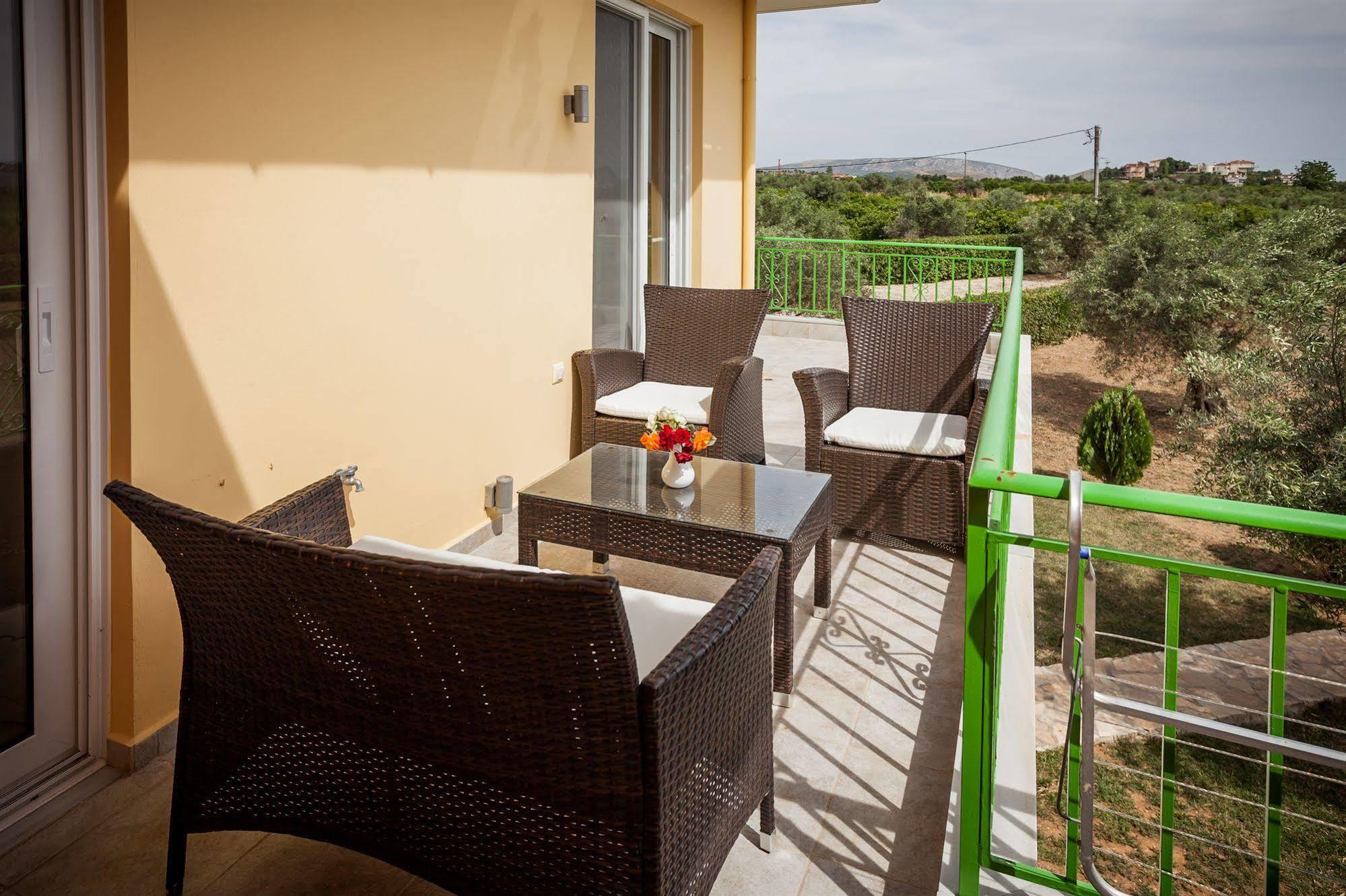 Agroktima Elia Apartment Nafplio Bagian luar foto
